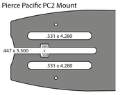 Pierce Pacific PC2 Mount