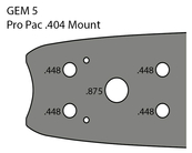 Pro Pac .404 Mount - GEM 5